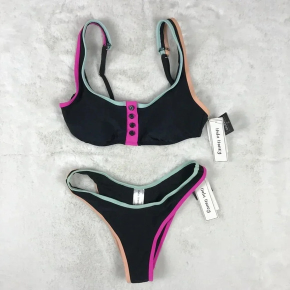 Hula Honey Bikini Set NWT Medium - Picture 2 of 16